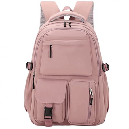 Junior Girls' Backpack | High School Girls' Backpack - High School Girls' Backpack - Junior Girls' Backpack | Kevyt Vaaleanpunainen