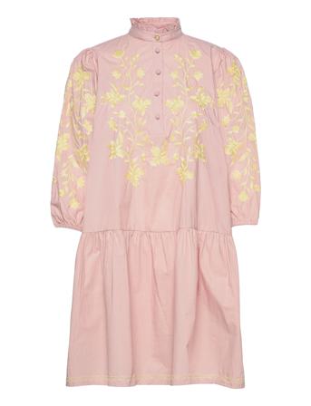 Nuaurica Dress Kort Klänning Rosa Nümph