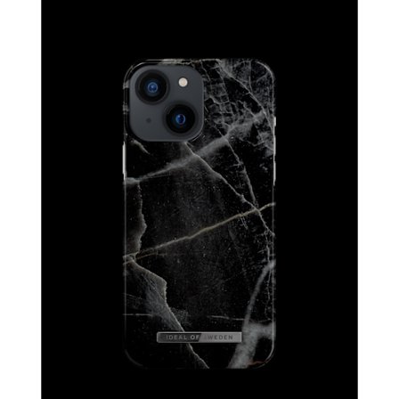 Printed Case iPhone 13 Mini Black Thunder Marble