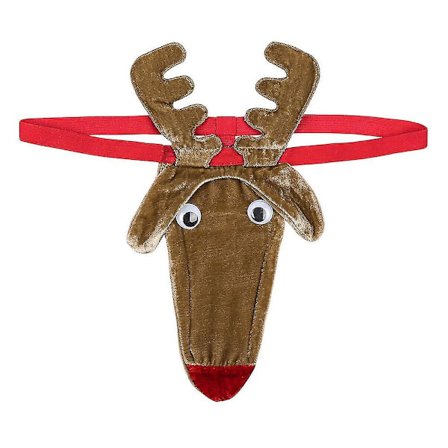 Sexy Herre Jul Elg Thong Boxer Shorts Undertøy Truser Nattøy