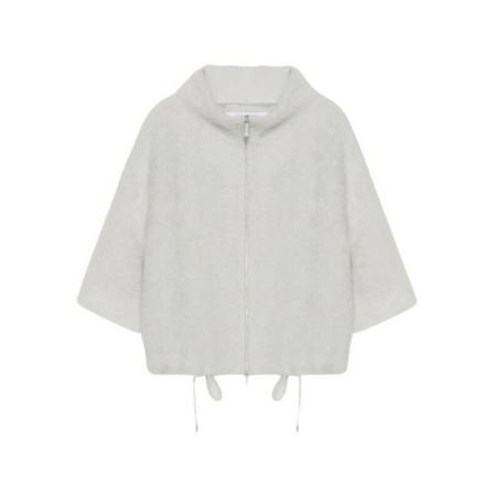Fabiana Filippi Zip-throughs , Wit , Dames , Maat: XS Hoodies & Sweatvesten