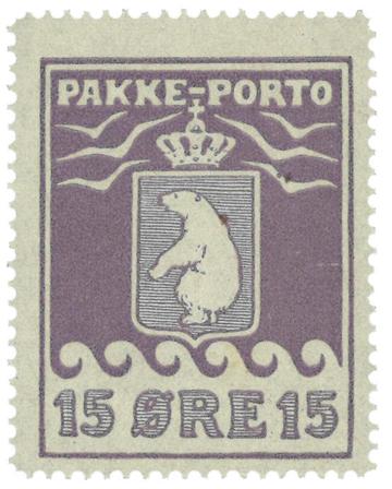 Grønland 1915 - Pakkeporto - AFA 8 - Postfrisk