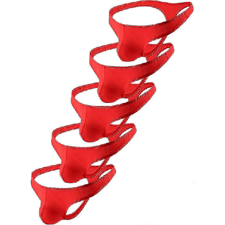 Herre Microfiber Modal Tanga Undertøj T-ryg Pakke S-3xl