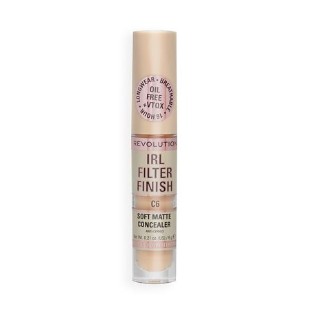 Revolution IRL Filter Finish Concealer C6, Makeup, Ansigt, Concealer