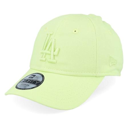 New Era - Kids Los Angeles Dodgers Toddler League Essential 9FORTY Pastel Green Adjustable Adjustable Green Cap - MLB @ Hatstore