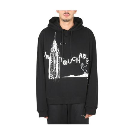 IH NOM UH NIT Hoodie Sort, Herre, Størrelse: L