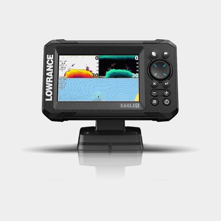 Plotter Lowrance Eagle, 5" + Transductor de sonda HDI 83/200 (CHIRP, DownScan, & frecuencia rápida)