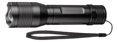 Goobay LED flashlight Super Bright, black
