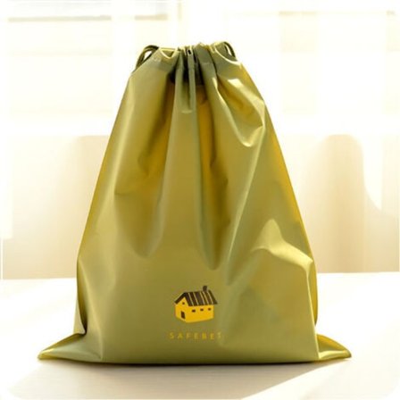 Vedenpitävä nyörillä suljettava pussi PE vedenpitävä säilytyspussi uima-allasmatka kuntosali urheilu lasten kassi pyykkipussi kangas