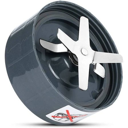 Rustfritt stål knivblad, reservedel for Nutribullet juicer pakninger, NutriBullet reservedeler og tilbehør med 6 finner for NutriBull