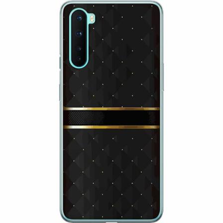 Oneplus Nord Genomskinligt Skal Golden Stripes