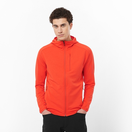 Salomon - Tussenlagen Kleding Essential Ltwarm Hd M - Cherry Tomato