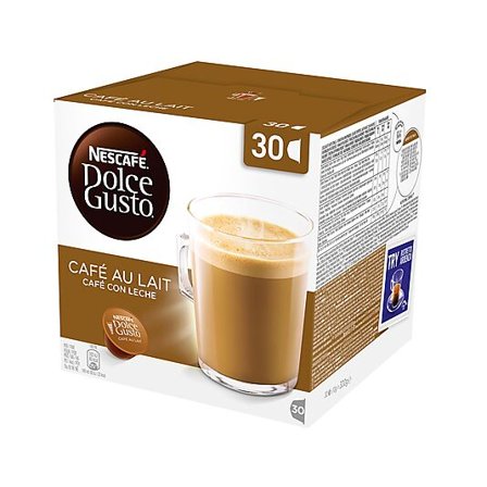NESCAFÉ DOLCE GUSTO Kaffekapsel Cafe au Lait Loyalty Pack 30stk