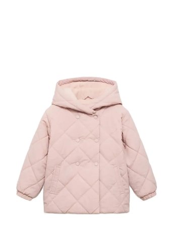 Mango | Hood Puffer Coat | 3-4
