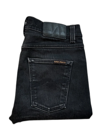 Nudie jeans svarta Lean Dean