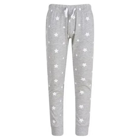SF Barn/Barn Stars Lounge Byxor 9-10 År Heather Grey/Vit