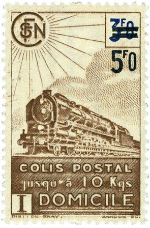 Frankrig 1945 - Pakkeporto YT 226A/28 A- Postfrisk