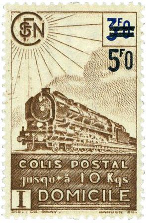 Frankrig 1945 - Pakkeporto YT 226A/28 A- Postfrisk