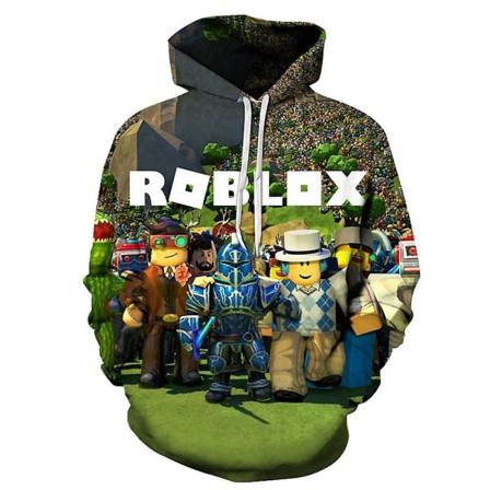 Roblox Gaming Sportsgensere med hette for barn (5-10 år) - Gutt og Jente - Gave B 8-9 Years