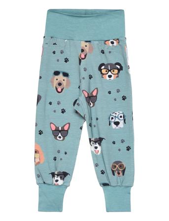 Bamboo Baby Pants Joggebukser Pysjbukser Blå Geggamoja*Betinget Tilbud