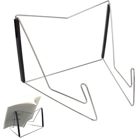 Justerbar metallbokstöd Fällbart läsbokstöd Fällbart och justerbart Starkt och hållbart bokstöd justerbart upp och ner vänster och höger