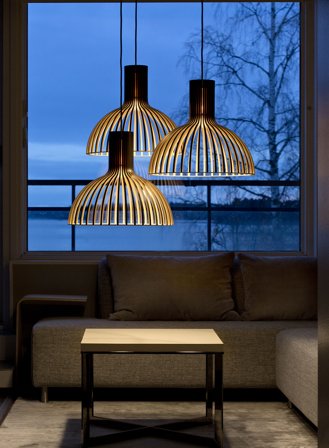 Victo 4251 Small taklampe 5m ledning Ø45 - sort