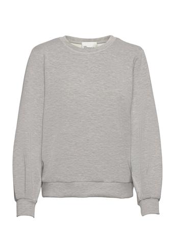 23 The Sweat Blouse Sweatshirt Trøje Grå My Essential Wardrobe
