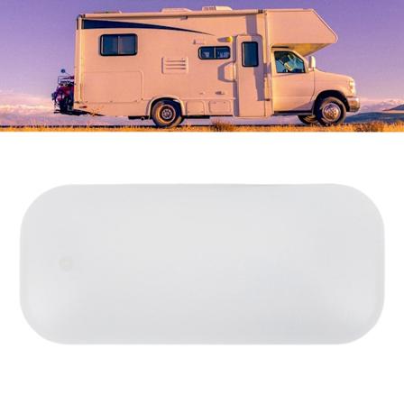 RV Taklampe LED 500LM 12V 6000K Hvit Bil Interiørbelysning for Bobiler Motorhjem Yachter Med Bryter