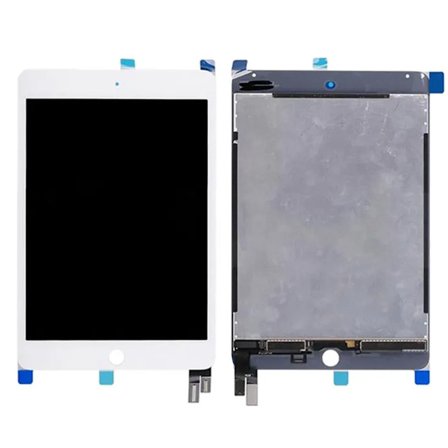 iPad Mini 4 Skärm med LCD Display Original - Vit