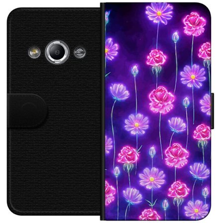 Yhteensopiva Lompakkokotelo Samsung Galaxy Xcover 3 Bloom Reverie Electric Petals