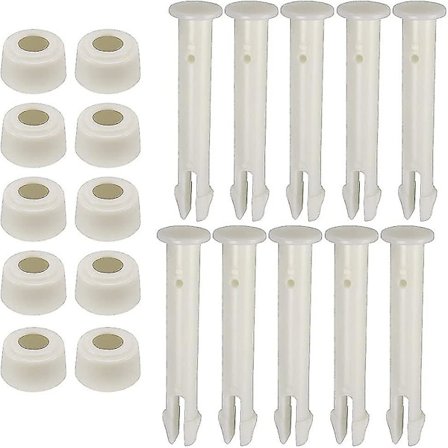 Sæt med Plastik Pool Samlingsben, Plastik Udskiftnings Pool Samlingsben til Ramme Pool Intex Pool Udskiftningsdele, Pool Udskiftningsdele (2,36 tommer