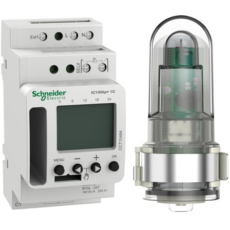 Schneider Electric CCT15494 Skymningsrelä 2 kanaler 1 kanal, Belysning