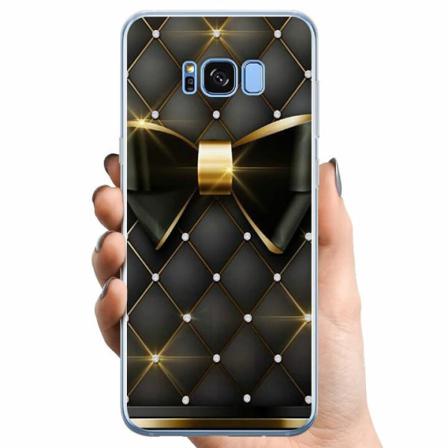 Samsung Galaxy S8+ Tpu Mobilskal Gyllene Rosett