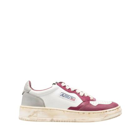 Autry Panelled Sneakers , Wit , Dames , Maat: 39 EU