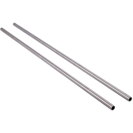 2 stk. 304 Rustfrit Stål Kapillarrør Rør OD 10mm X 8mm ID Længde 500mm