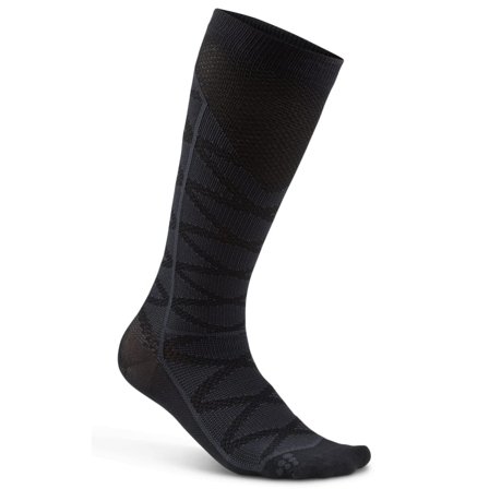 Craft Compression Pattern Sock Men workout socks Black 40/42