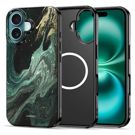 Tech-Protect Mobilskal till iPhone 17 Magsafe Lamano - Verde Aura