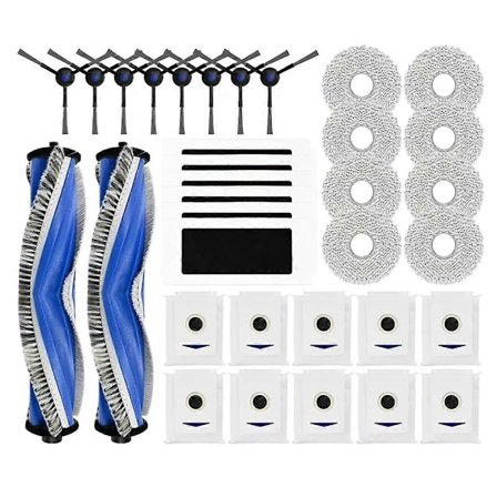 Til Ecovacs Debot T30 Pro Omni/T30 OMNI/ YEEDI M12 Pro+ Støvsuger Dele Hoved Sidebørste Filter