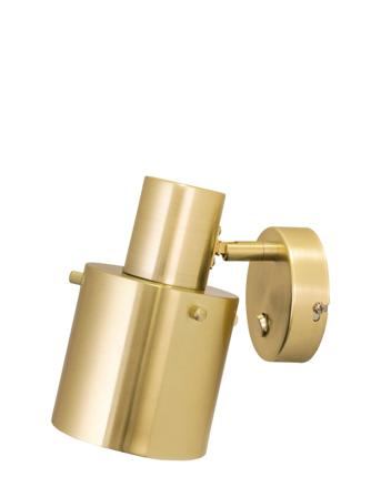 Vägglampa Clark 1 Home Lighting Lamps Wall Lamps Guld Globen Lighting