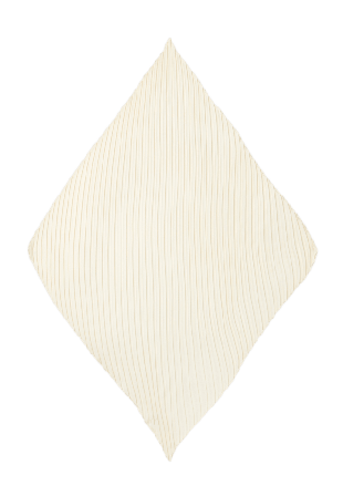 Wera Plisserad scarf MINDY Halsdukar & scarves Vit ONESIZE