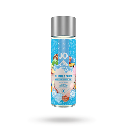 System JO: Candy Shop H2O Bubblegum Lubricant 60 ml - Vuxen.dk: Glidecremer