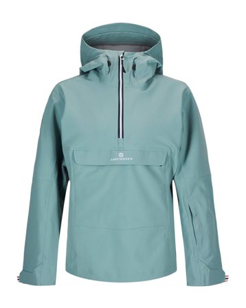Amundsen Peak Anorak Womens Stormy Blue