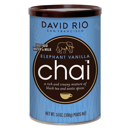 David Rio Chai Elephant Vanilla te 398 g, Helse & Madvarer, Te, Chai Te