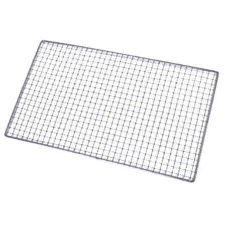 Metall firkantet hull grilling grilltrådnett 30 cm x 45 cm