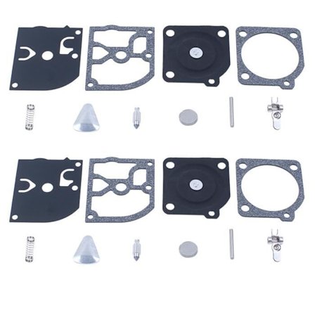 2 kulhydrater reparationssæt kompatibel med HUSQVARNA 40 45 49 H45 H49 H55 H51 240R 245R motorsav