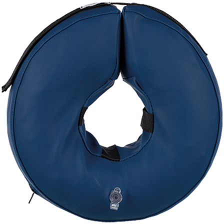 Trixie - Oppblåsbar beskyttelseshalsbånd M Blå 40-45cm - Hund - Hundepleie & kosttilskudd - Sårkrager & hundekrager - ZOO.no