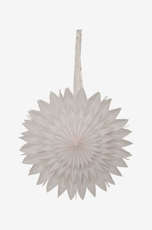 Star Trading - Paperitähti Dis 50 cm - Valkoinen - Joulun koristevalot - - Homeroom