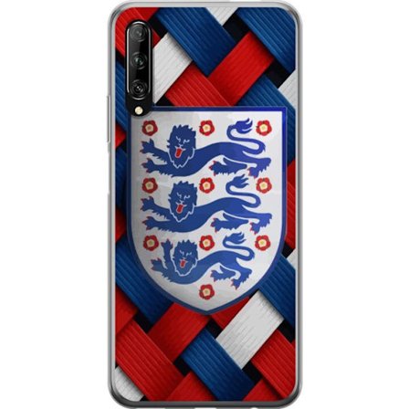Yhteensopiva Puhelinkuori Huawei Huawei P smart Pro 2019 Graafinen Englanti-aihe heraldisilla leijonilla ja punaisella, valkoisella ja sinisellä puno
