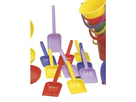 NYBY Plastspade 25 cm 10/fp - Lyreco - Skola och förskola - Lekmaterial - Sandlek och vattenlek