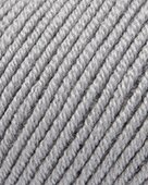 Garn Merino Baby 50g Ljusgrå